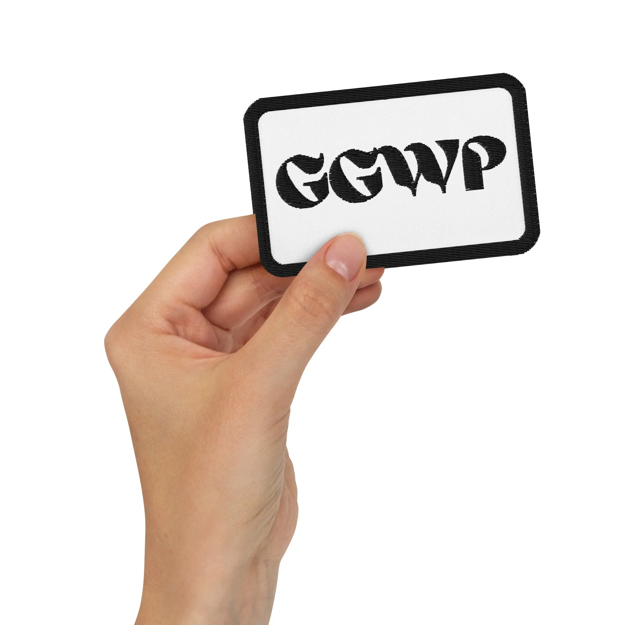"GGWP" Embroidered Patch