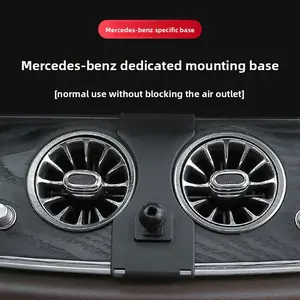 Car Phone Mount Adapter for Mercedes-Benz E-Class C-Class GLC200 E300L GLK Vito S-Class R-Class A-Class GLB CLA ML Holder Stand Mobile Car Cellphone Only Base