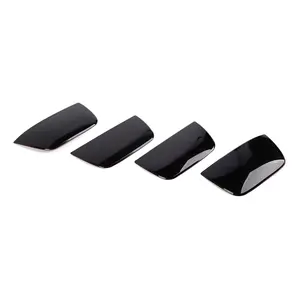 Smoked Black Rear Tail Light Lamp Cover Trim, ABS Material Car Exterior Accessory for Chevrolet Camaro 2010-2013,summervibes