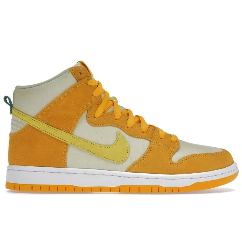 Nike Men's SB Dunk High Pineapple Skateboarding Shoes, from StockX