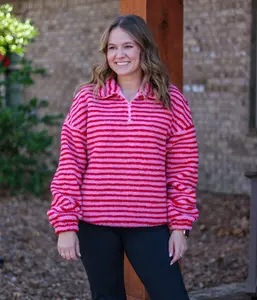 Sweet Dreams Stripe Pullover