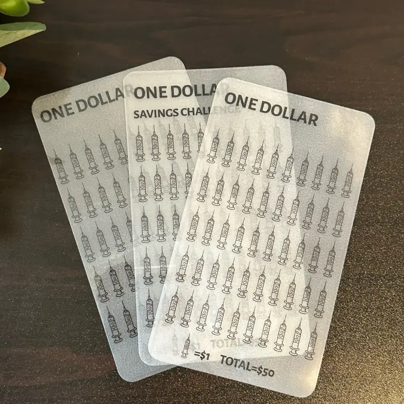 Nurse $1 Savings Challenge Trackers Handmade Savings Challenge Cards for Financial Goals and Savings Motivational Icons Reusable Track Progress