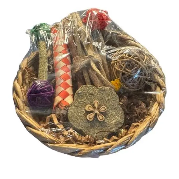 Nature’s Nibbles – Handmade Treat Basket