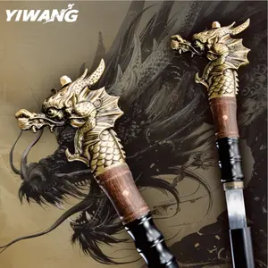 Dragon Head Handcrafted Decorative Walking Stick