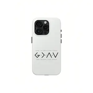 ChrIstIan Phone Case, God Is Greater Than The Highs And Lows - Phone Cover Hard Phone Case For IPhone 17 ProMax, S24 Ultra And  16, 15, 14, 13, 12, 11 Pro Max, X, XR, XS Max, 8, And 7 Plus,Screen Protector,FidgetsSuitable For IPhone 17 Air