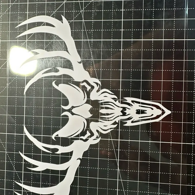Dear Hunter Skull Truck or Car Vinyl Decal - Original Design for Customizing Your Vehicle