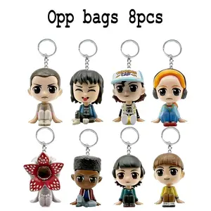 Best Seller13 Styles Weird Keychain  Dustin Barb Steve Demogorgon Action Figures Toys THINGS