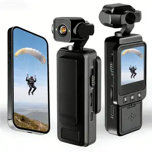 2026 Portable Vlog Camera with 1080P HD Resolution, 1.54 Inch Rotating Screen, WiFi Function, Night Vision, 6x Zoom for Outdoor and Travel, Video Blog Camera