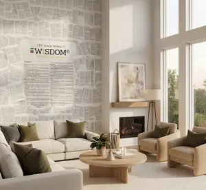 The Bible Mural Wallpaper Peel & Stick