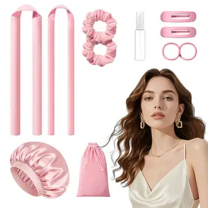 Heatless Hair Curler No Heat Hair Rollers for Overnight Lazy Hair Styling Tools