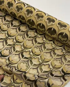 Italian Lurex Jacquard Deadstock