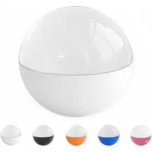 2.7" Crystal Ball Video Player, Memory Orb, Personalized Digital Memory Display, Uploadable Videos & Photos, DIY Gift for Anniversary, Birthday (White)