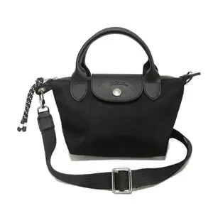 Pre-owned Longchamp Nylon Shoulder Bags Le Pliage Energy Recycled Canvas Handbag