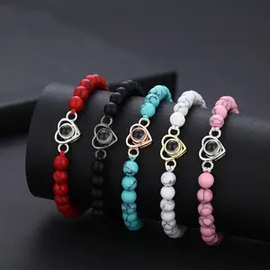Love 100 Languages Projection Bracelet Wrist Chain