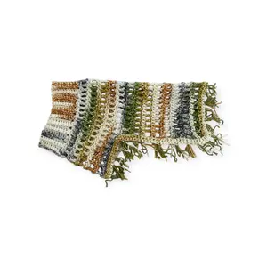 Crochet Dog Poncho - Woodland Harmony