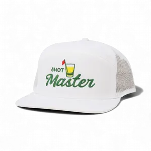 Shot Master Premium Trucker Hat, Shot Master Embroidered Hat Snapback Trucker Hat