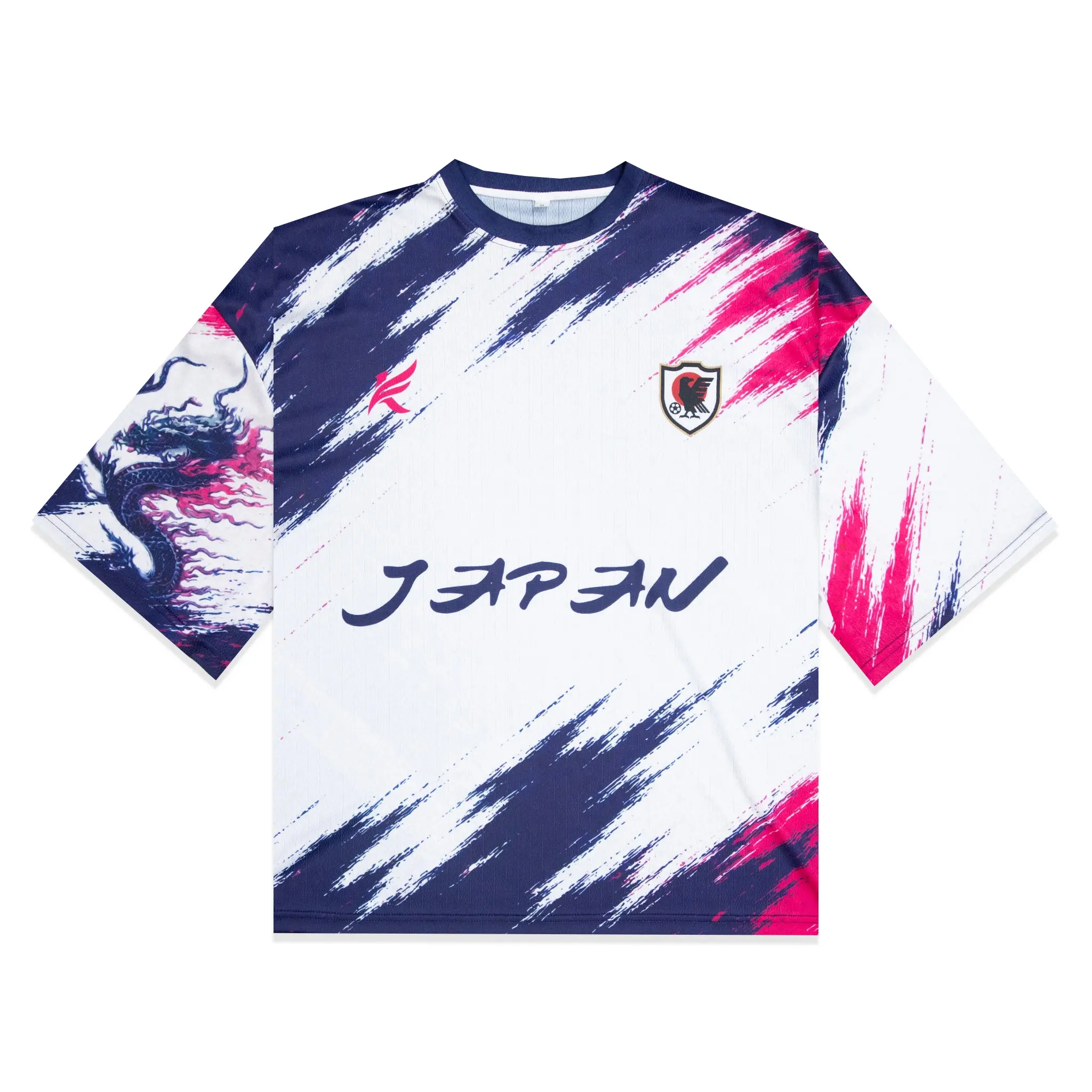 Japan Soccer Jersey, Japan Football Fan Shirt, Blue Soccer Jersey, Japan Supporter Gift, Game Day Football Tee