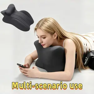 Bed Back Support Pillow, Ergonomic Reading Pillow with Lumbar Support, Soft Wedge Cushion for Sitting Up in Bed, Relieve Neck Back Pain for Reading Gaming Browsing