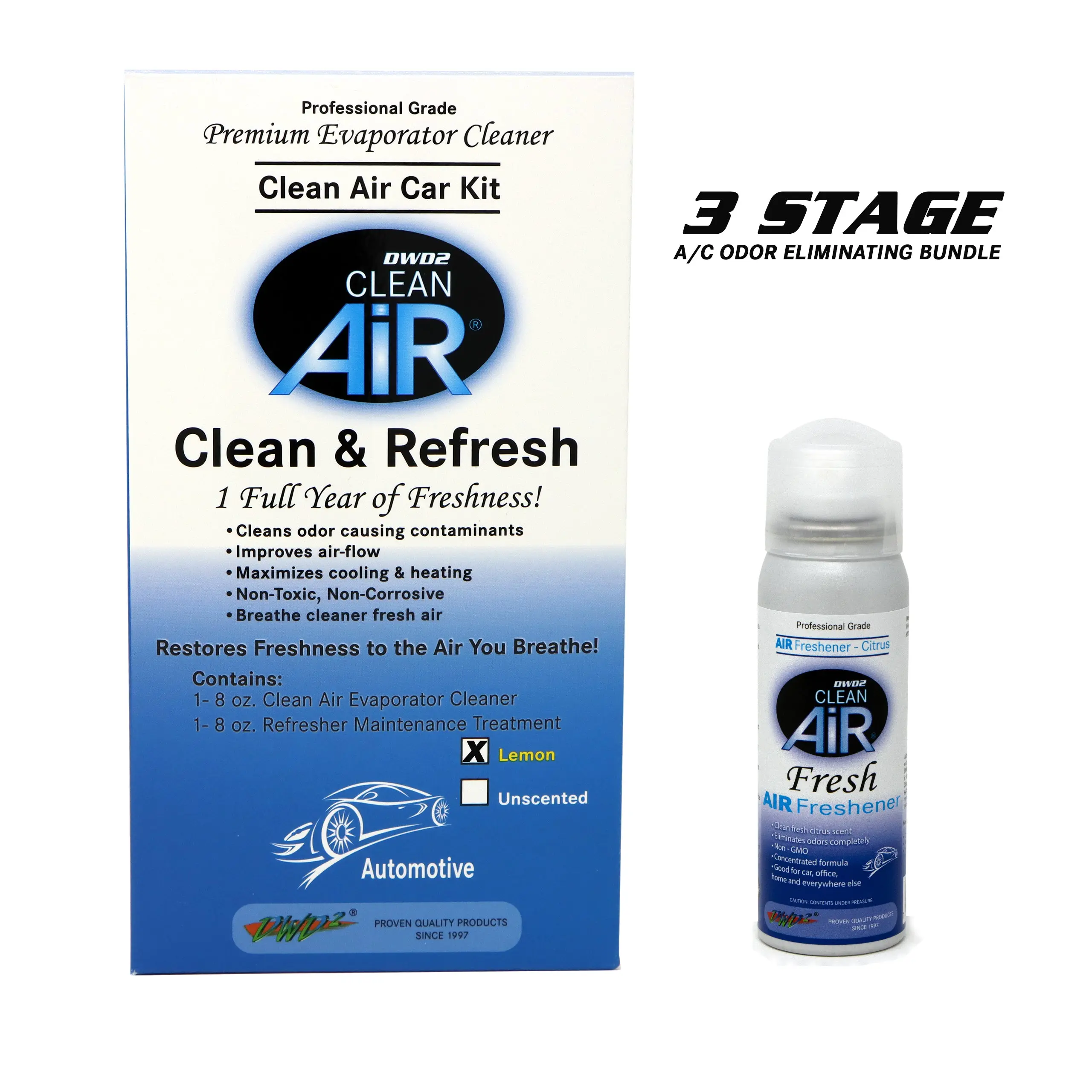 3-Stage Bundle Foaming Ac Coil Cleaner DWD2 Clean Air