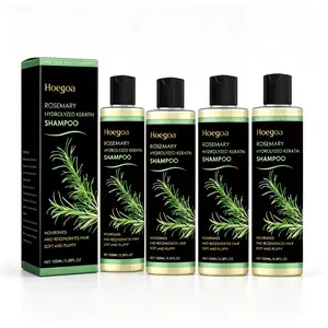 【BUY 2 GET 2】Rosemary Shampoo - BoostHair Growth, Control Oil and Dandruff,Soothe Scalp lritation and RestoreShine!  Hydrolyzed Keratin Organic Haircare Nourishes Hair Rosemary Strengthening Shampoo Rosemary Thickening Shampoo