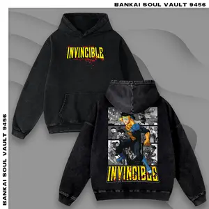 Invincible Mark Grayson Action Comic Panel Graphic Tee, Retro Superhero Universe Shirt, Vintage Bootleg Acid Wash Unisex Oversized Sweatshirt, Hoodie