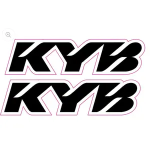 KYB FORK STICKER FOR ANY BIKE (ALL BIKES) (YOU CAN CHANGE UR OPTIONS)