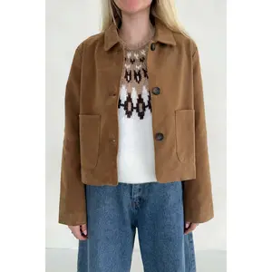 Rory Vegan Suede Jacket