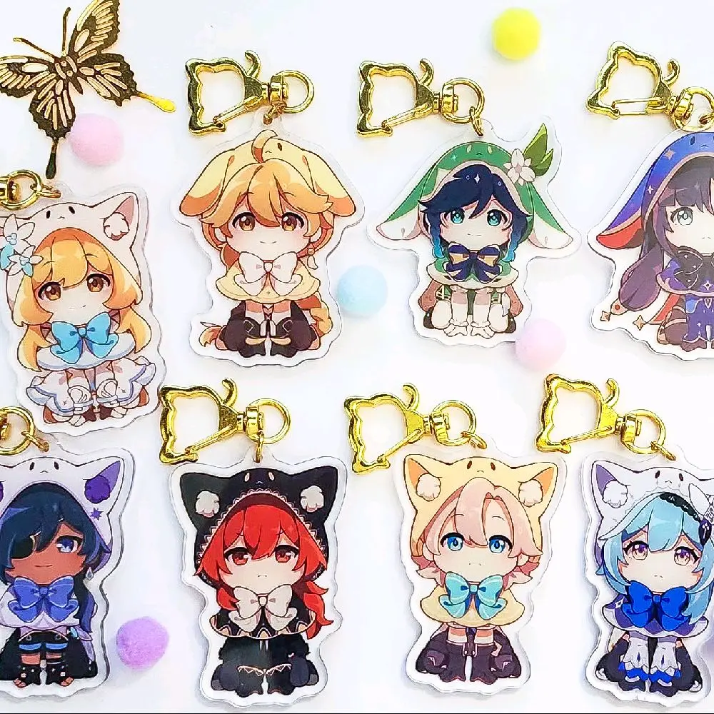 Genshin Impact Acrylic Charms Genshin Impact Acrylic Charms