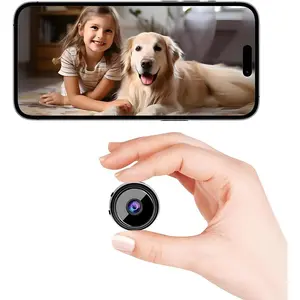 Small Cameras Hidden Wireless,Nanny Cam Hidden Camera,Motion Detection Alerts,SD/Cloud Storage, Phone App Control & Real-Time Alerts