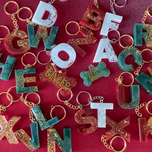 Letter Keychain
