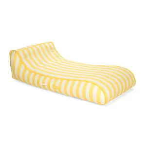 Fabric Sunbed Lounger