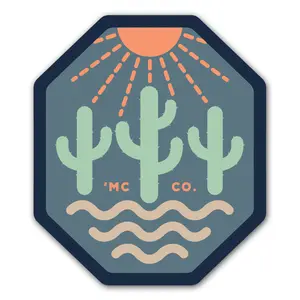 TriCacti Desert Sticker