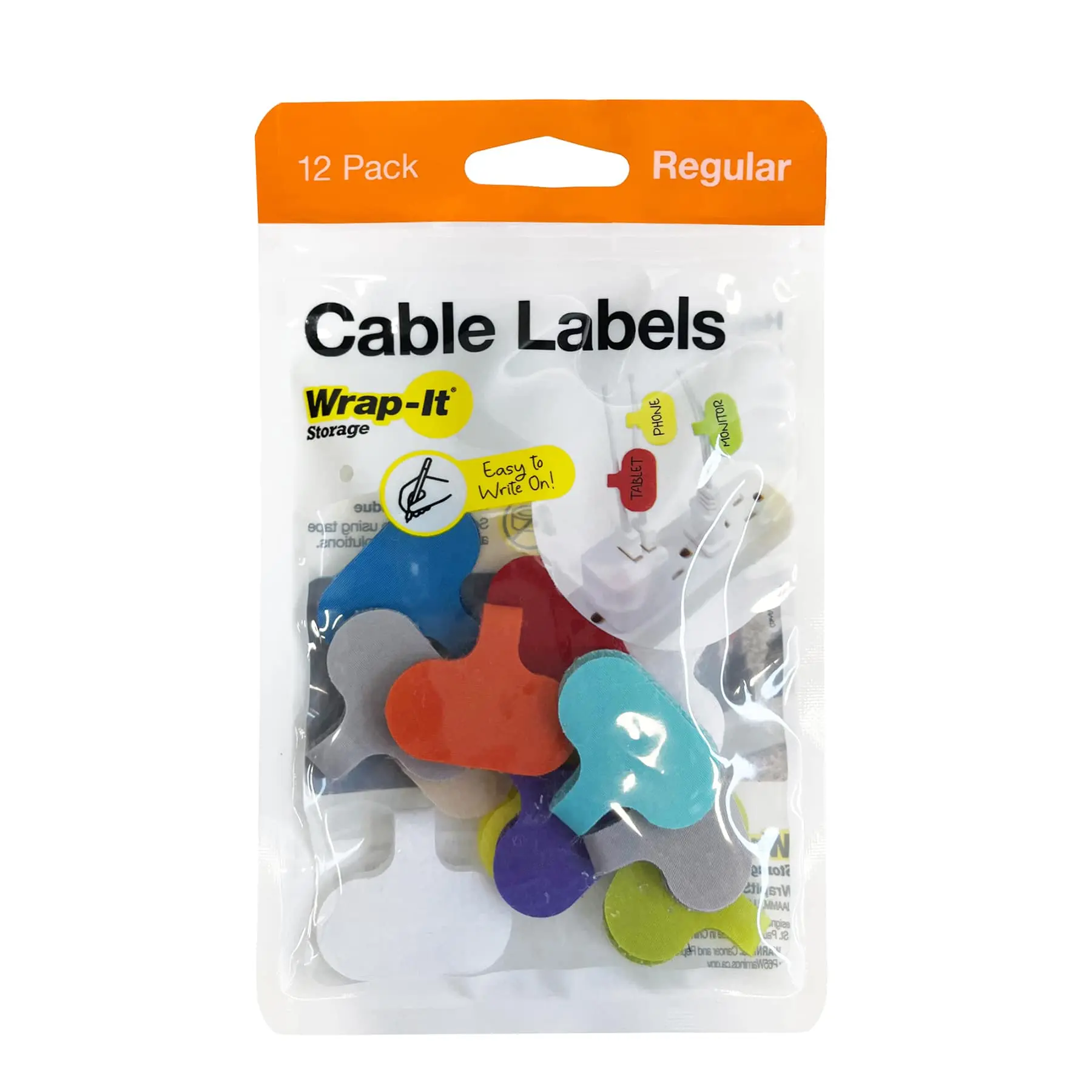 Cord Identification Labels (12-Pack)