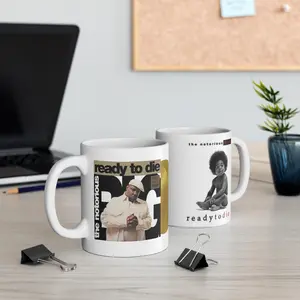 Limited Edition Biggie Ready to Die Classic Album Hip hop Mug, Notorious B.I.G Coffee Cup, Hip hop Heads, Music Lover Gift, 90s Rap Merch, Tea Mug