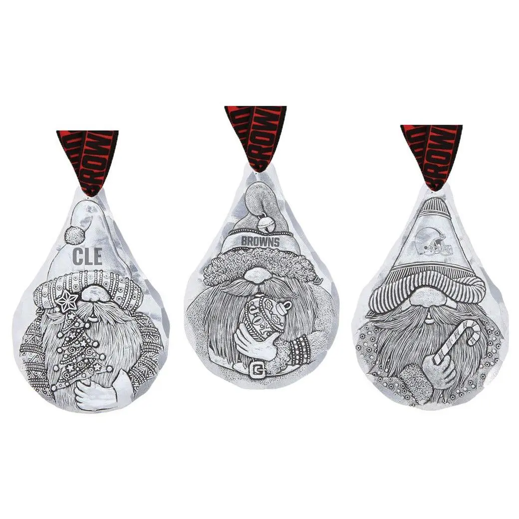 Wendell August NFL 3-Piece Gridiron Gnomes Ornament Set Wendell August NFL 3-Piece Gridiron Gnomes Ornament Set