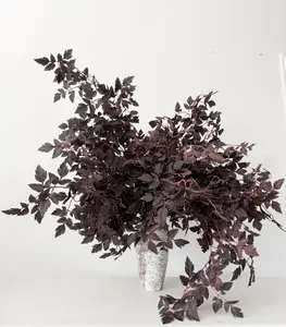 33" Cimicifuga in Dark Plum, Faux Fall Greenery, DIY Centerpiece |Florals |Wedding| Home Decorations |Gifts For Her