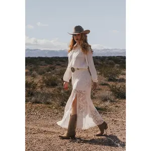 Palomino Horse Lace Midi Skirt