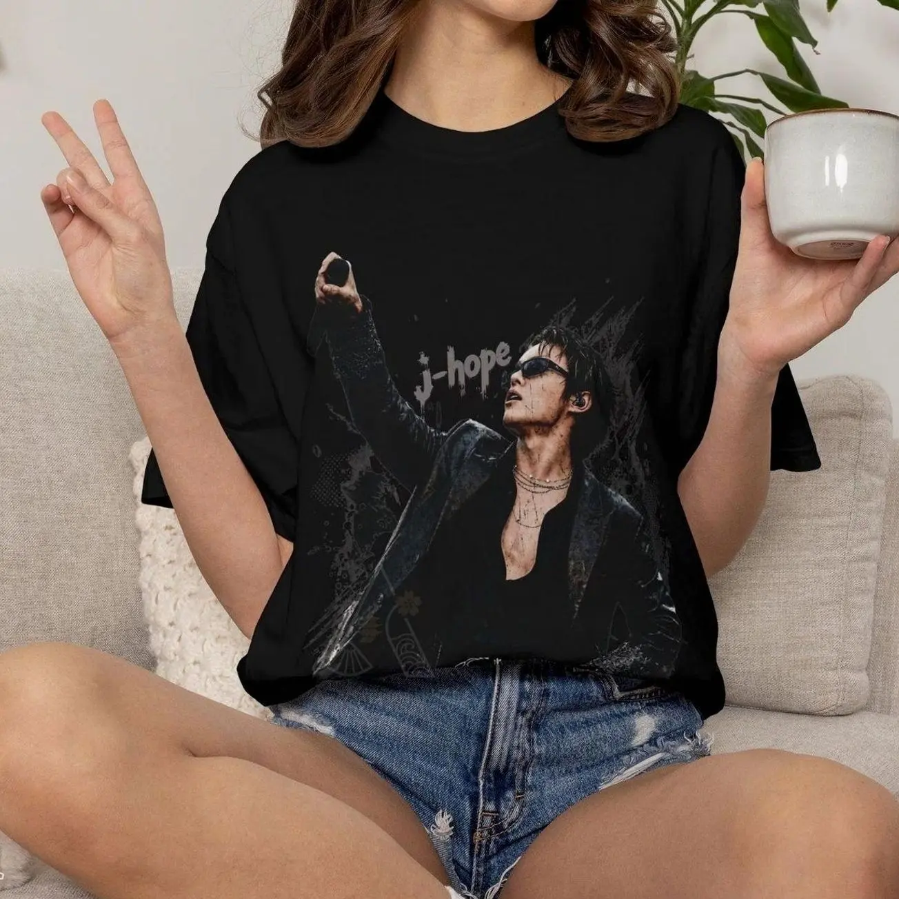 JHope Concert Graphic Tee, Kpop Fan Merch, Hobi Bias Gift 9VJ 531