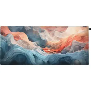 CHERRY XTRFY GP5 Gaming Mousepad Deskmat, Amnis Blue, X-Large Size, Computer Accessory for Gaming Setup