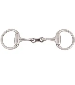 MINI FRENCH SNAFFLE BIT w/ double jointed 3 3/4" mouth