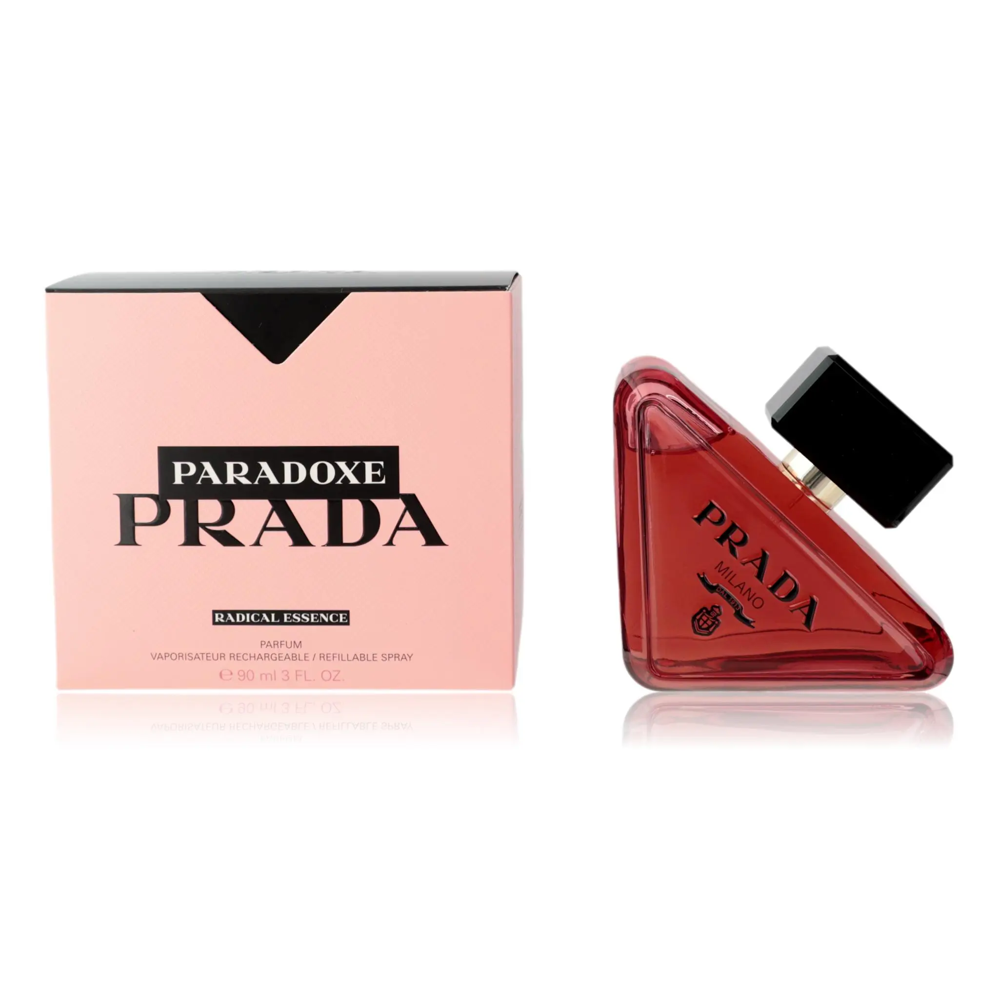 Prada Paradoxe Radical Essence 3.0oz EDP – Intense Amber & Floral | The Bold Feminine Statement