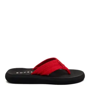 Sunset Red Webbing Flip Flop
