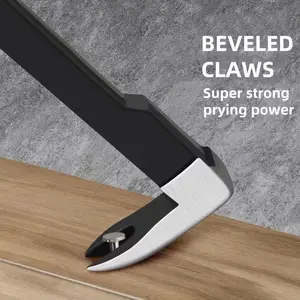 9.72" Cats Paw Nail Puller, Mini Crowbar for Home Remolding & Woodworking Prying, Scraping, Lifting, Pulling