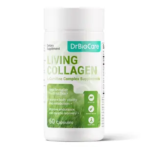 【Crazy Viral】DrBioCare Living Collagen L-Carnitine Complex Supplement, Grass Fed Bovine Collagen Peptides, Bovine colostrum, Cinnamon extract, Mulberry leaf extract, Non-GMO