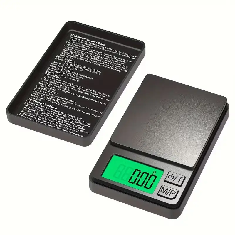 1000g x 0.1g High Precision Digital Weight Scale, Accurate Digital Scale, Grams Scale, Kitchen Scale, Postal Scale, Coffee Scale, Baking Scale, Jewelry Scale, Industrial Scale, Digital Weighing Machine – Battery Not Included, Digital Kitchen Scales