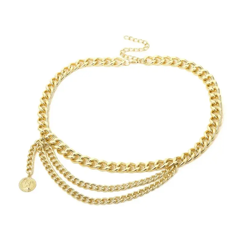 LAYERED CHAIN BELT