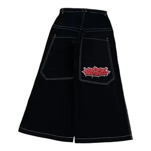Y2KBaggyJeansVintageEmbroideredHighQualityJeansMenWomenHipHopHarajukuGothFashionStreetwearCasualWideLegJeans