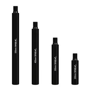 Vearter Core Drill Bit Extension Rod with 1-1/4"-7 Male Female Thread, Aluminum Alloy Lightweight Extender for Diamond Core Drill Bits, for Drilling Deeper Hole in Concrete, Masonry