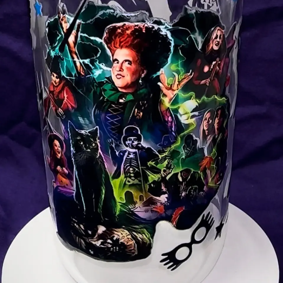 Hocus Pocus Glass Cup