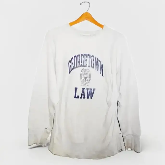 Vintage 1980s Georgetown Law Sweatshirt
